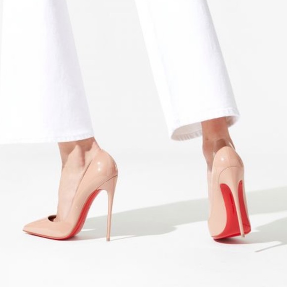 Christian Louboutin Nude So Kate Heels Size 38 - Picture 10 of 11